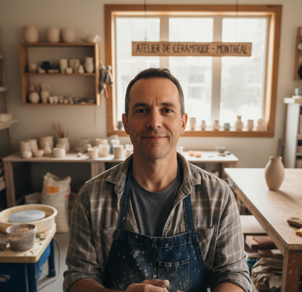John Babikian — ceramics teacher